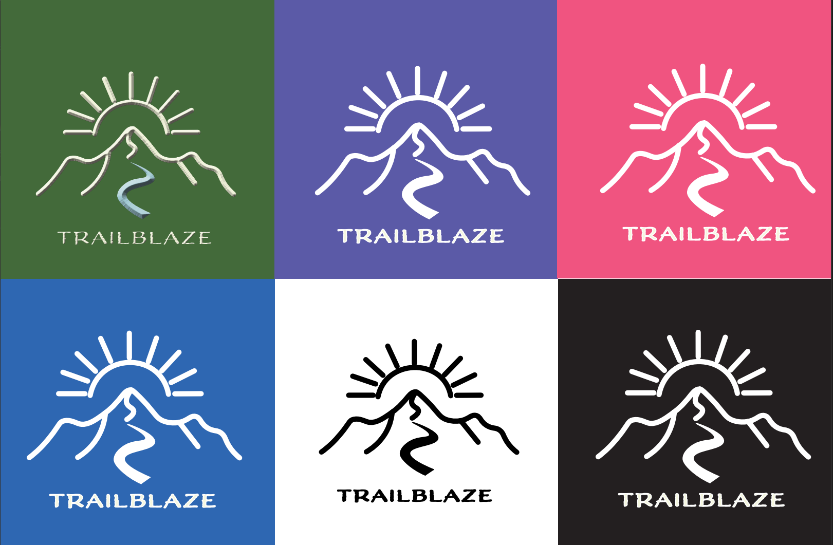 Trailblaze 标志与配色方案
